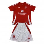 Günstige Fußballtrikots Stade Brestois Kinder Heimtrikot 2024-25 Kurzarm Günstige Fußballtrikots Stade Brestois Kinder Heimtrikot 2024-25 Kurzarm